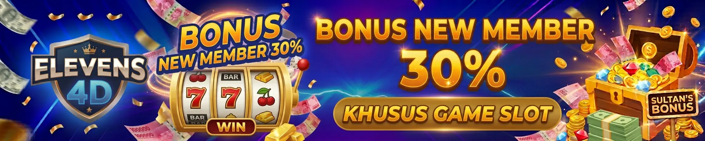 BONUS MEMBER BARU PERMAINAN SLOT 30%