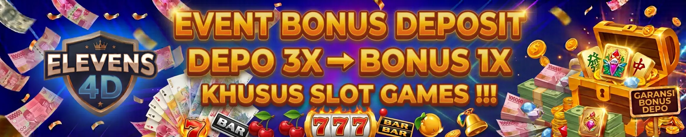 DEPO 3X GRATIS 1X
