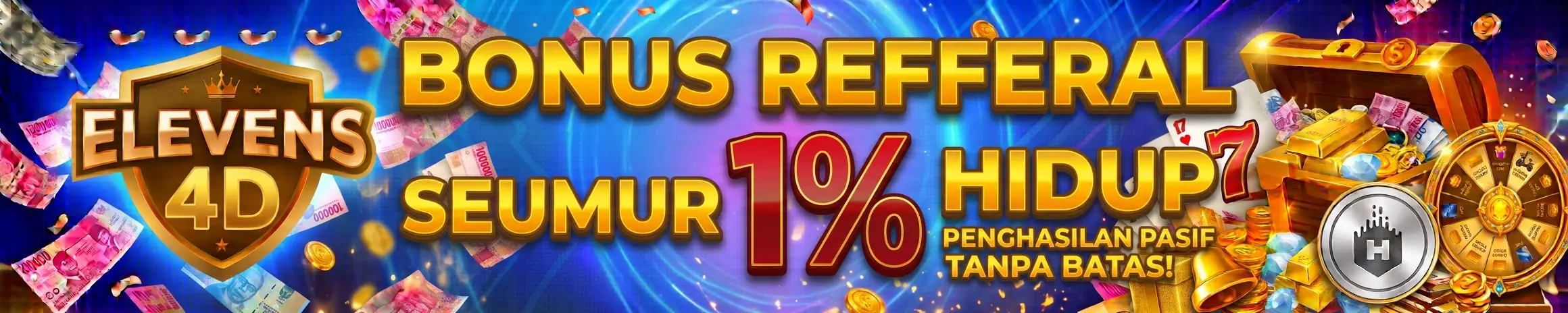 bonus referral 1%